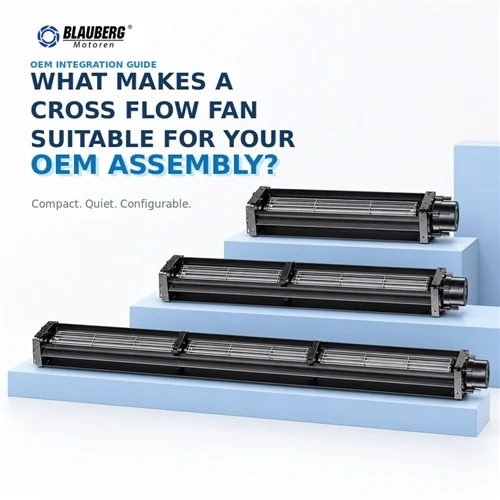 Cross Flow Fan Adattabbiltà għal Tagħmir OEM